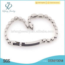 New 2015 fashion jewelry hot sell stainless steel bracelet for boys and girls